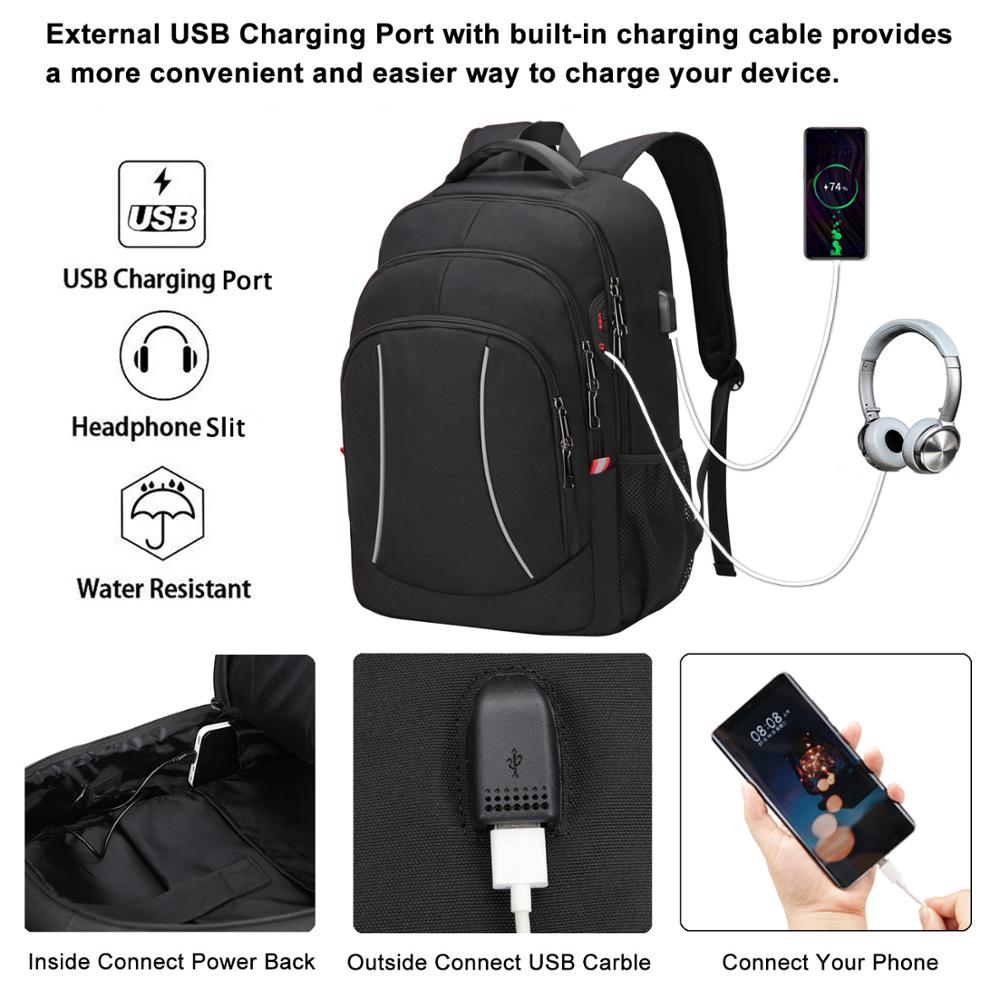 Zaini per Laptop da viaggio mu - Laptop Backpack 15.6 recensione e prezzo
