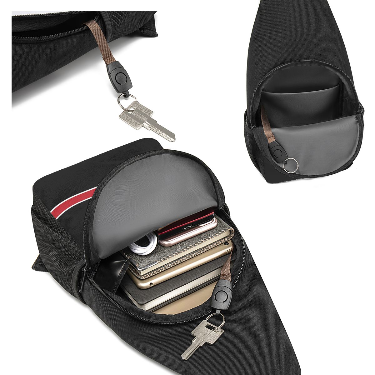 Borsa a tracolla N7 con logo,  - Sling Backpack Shoulder recensione e prezzo